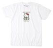 Photo1: MOYA BRAND x HELLO KITTY Collaboration T-shirt White (1)