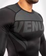 Photo3: VENUM Rashguard ONE FC IMPACT Long Sleeve Black/Black (3)