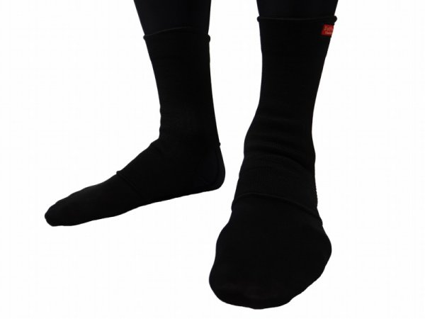 Photo1: BULL TERRIER Ankle Support Black (1)