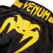 Photo3: VENUM Kids Muay Thai Shorts BANGKOK INFERNO Black/Yellow (3)