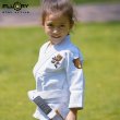 Photo3: FLUORY Kids Jiu Jitsu Gi Bear White (3)