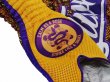 Photo4: FLUORY Muay Thai Shorts MTSF82 Yellow/Purple (4)