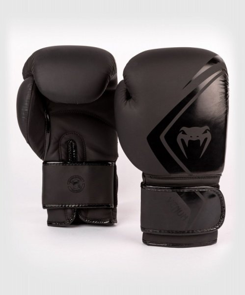 Photo2: VENUM Boxing Gloves CONTENDER 2.0 Black/Black (2)