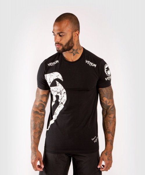 Photo1: VENUM T-Shirt Giant Black (1)