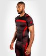 Photo2: VENUM Rashguard NOGI 3.0 Short Sleeve Black/Red (2)