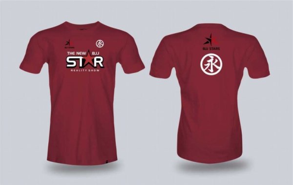 Photo1: KEIKO T-Shirt THE NEW BJJ STARS Red (1)