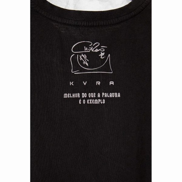 Photo4: KVRA T-Shirt RENUNCIA Black  SALE (4)