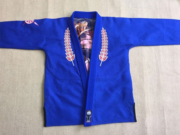 Photo1: SUNRISE Jiu Jitsu Gi GLADIATOR Blue SALE (1)