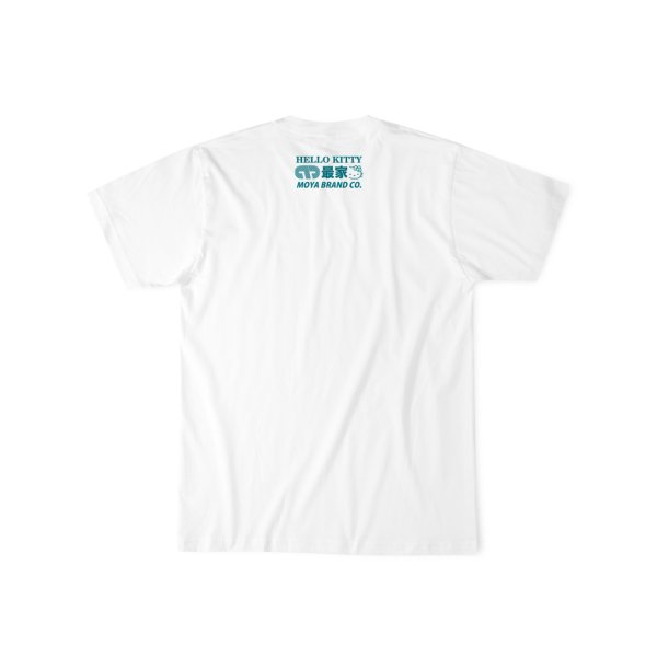 Photo2: MOYA BRAND x HELLO KITTY Collaboration T-shirt ALOHA White (2)