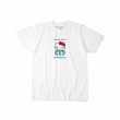 Photo1: MOYA BRAND x HELLO KITTY Collaboration T-shirt ALOHA White (1)