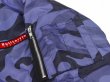 Photo5: BULL TERRIER MA-1 Jacket Traditional Camo Blue (5)