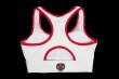 Photo3: BULL TERRIER Ladies Bra Top White / Pink (3)