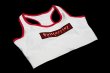 Photo2: BULL TERRIER Ladies Bra Top White / Pink (2)