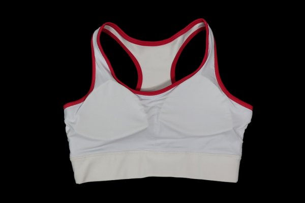 Photo7: BULL TERRIER Ladies Bra Top White / Pink (7)
