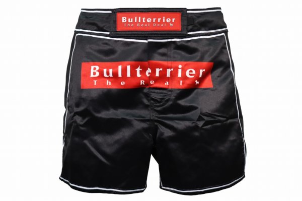 Photo1: BULL TERRIER Ladies Fight Shorts FMN Black (1)