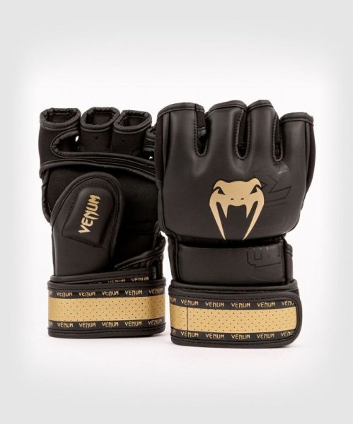 Photo1: VENUM MMA Glove IMPACT 2.0 Black/Gold (1)