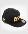 Photo5: VENUM Cap UFC AUTHENTIC FIGHT NIGHT Black/Gold (5)