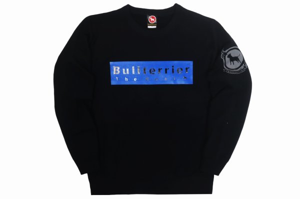 Photo1: BULL TERRIER Light Sweatshirts BM Black (1)