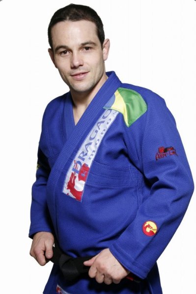 Photo1: DRAGAO Jiu Jitsu Gi ARM LOCK 2000 Blue (1)