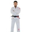 Photo3: DRAGAO Jiu Jitsu Gi DK LIGHT White (3)