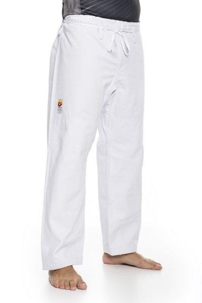 Photo2: DRAGAO Jiu Jitsu Pants White (2)