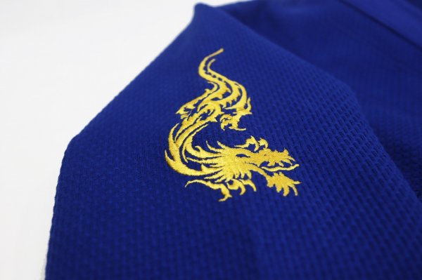 Photo6: DRAGAO Jiu Jitsu Gi ARM LOCK 2000 Blue (6)