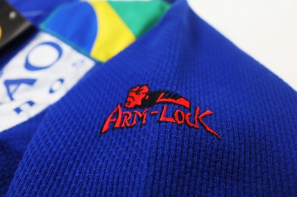 Photo5: DRAGAO Jiu Jitsu Gi ARM LOCK 2000 Blue (5)