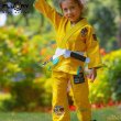 Photo1: FLUORY Kids Jiu Jitsu Gi BEAR Yellow (1)