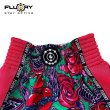 Photo3: FLUORY Muay Thai Shorts MTSF90 Pink (3)