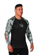 Photo2: KORAL Rashguard Camo Urban Long Sleeve Black  SALE (2)