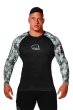 Photo1: KORAL Rashguard Camo Urban Long Sleeve Black  SALE (1)