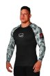 Photo3: KORAL Rashguard Camo Urban Long Sleeve Black  SALE (3)