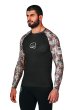 Photo3: KORAL Rashguard Camo Selva Long Sleeve Black (3)