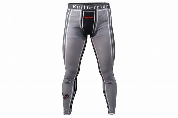 Photo1: BULL TERRIER Long Spats TRADITIONAL Gray (1)