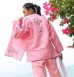 Photo4: FLUORY Ladies Jiu Jitsu Gi Butterfly Pink (4)