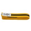 Photo4: FLUORY Jiu Jitsu Belt BTF01 Yellow  (4)