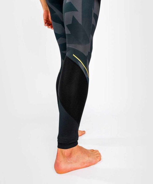 Photo6: VENUM Long Spats RAZOR Black/Gold (6)