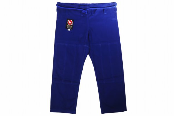 Photo1: BULLTERRIER Jiu Jitsu Gi Pants Wide Type R Blue (1)