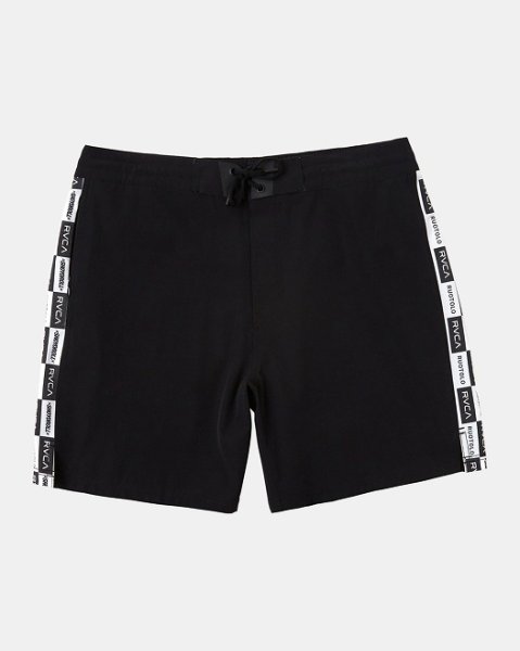 Photo1: RVCA Walk Shorts RUOTOLO TRAIN Black (1)