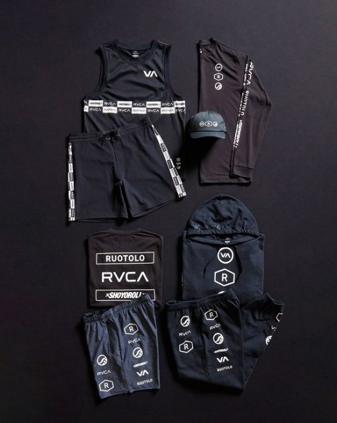 Photo16: RVCA Walk Shorts RUOTOLO TRAIN Black (16)