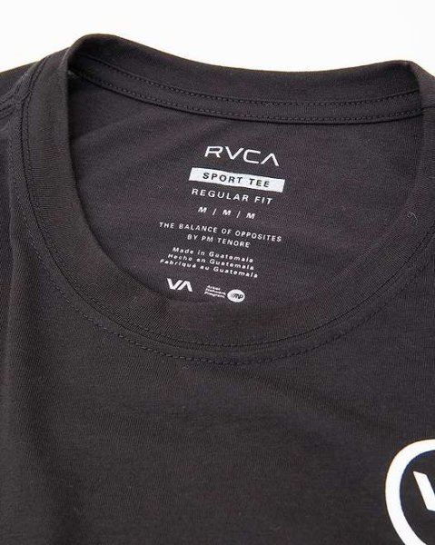 Photo6: RVCA Long T-shirt RUOTOLO STACK Black  SALE (6)