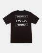 Photo15: RVCA T-Shirt RUOTOLO STACK Black (15)