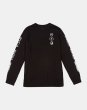 Photo11: RVCA Long T-shirt RUOTOLO STACK Black  SALE (11)