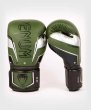 Photo2: VENUM Boxing Glove ELITE EVO Khaki/Silver (2)