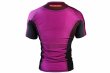 Photo3: BULL TERRIER Rashguard RANK 2.0 Short Sleeve Purple (3)