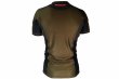 Photo3: BULL TERRIER Rashguard RANK 2.0 Short Sleeve Brown (3)