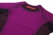 Photo7: BULL TERRIER Rashguard RANK 2.0 Short Sleeve Purple (7)