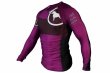 Photo2: BULL TERRIER Rashguard RANK 2.0 Long Sleeve Purple (2)