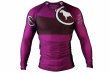 Photo1: BULL TERRIER Rashguard RANK 2.0 Long Sleeve Purple (1)