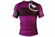 Photo1: BULL TERRIER Rashguard RANK 2.0 Short Sleeve Purple (1)